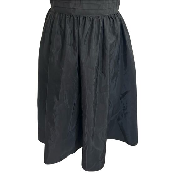 80s Gunne Sax black slip skirt- button SZ 7 - classic capsule skirt  vintage - Picture 1 of 10